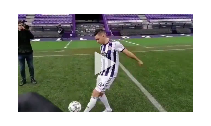 HIT! Ben Arfa ŻONGLUJE na prezentacji w Realu Valladolid i ODMAWIA odbicia piłki głową [VIDEO]